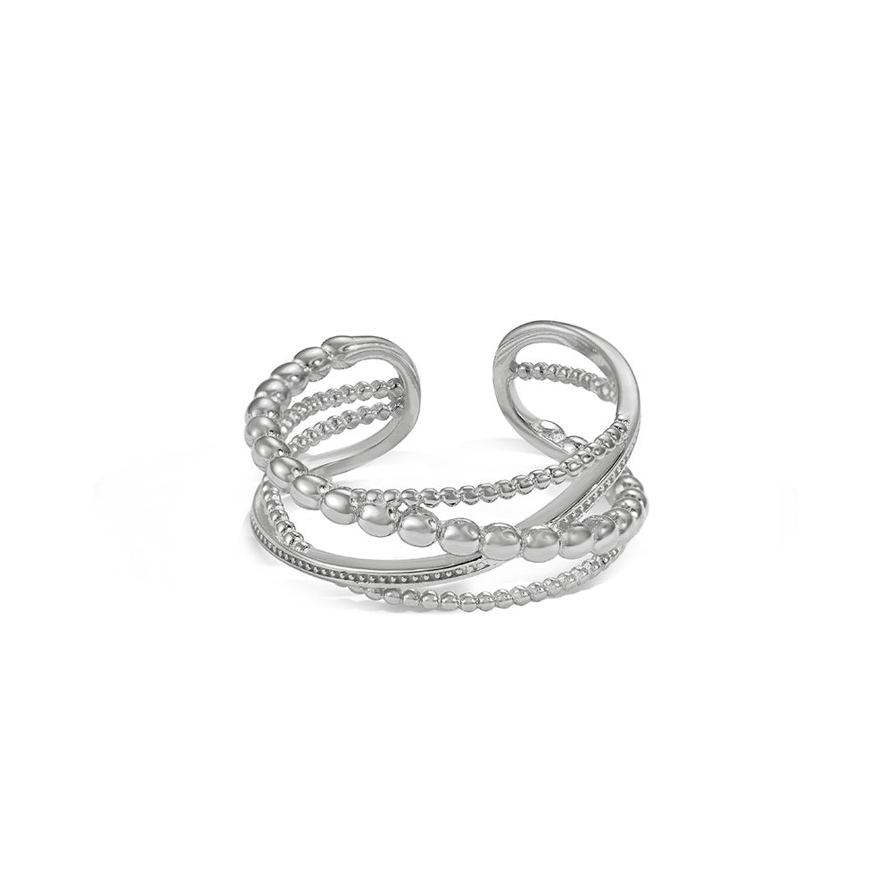 ANILLO PLATA CLARA SILVER