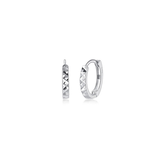 AROS PLATA ELIANA SILVER - 12mm