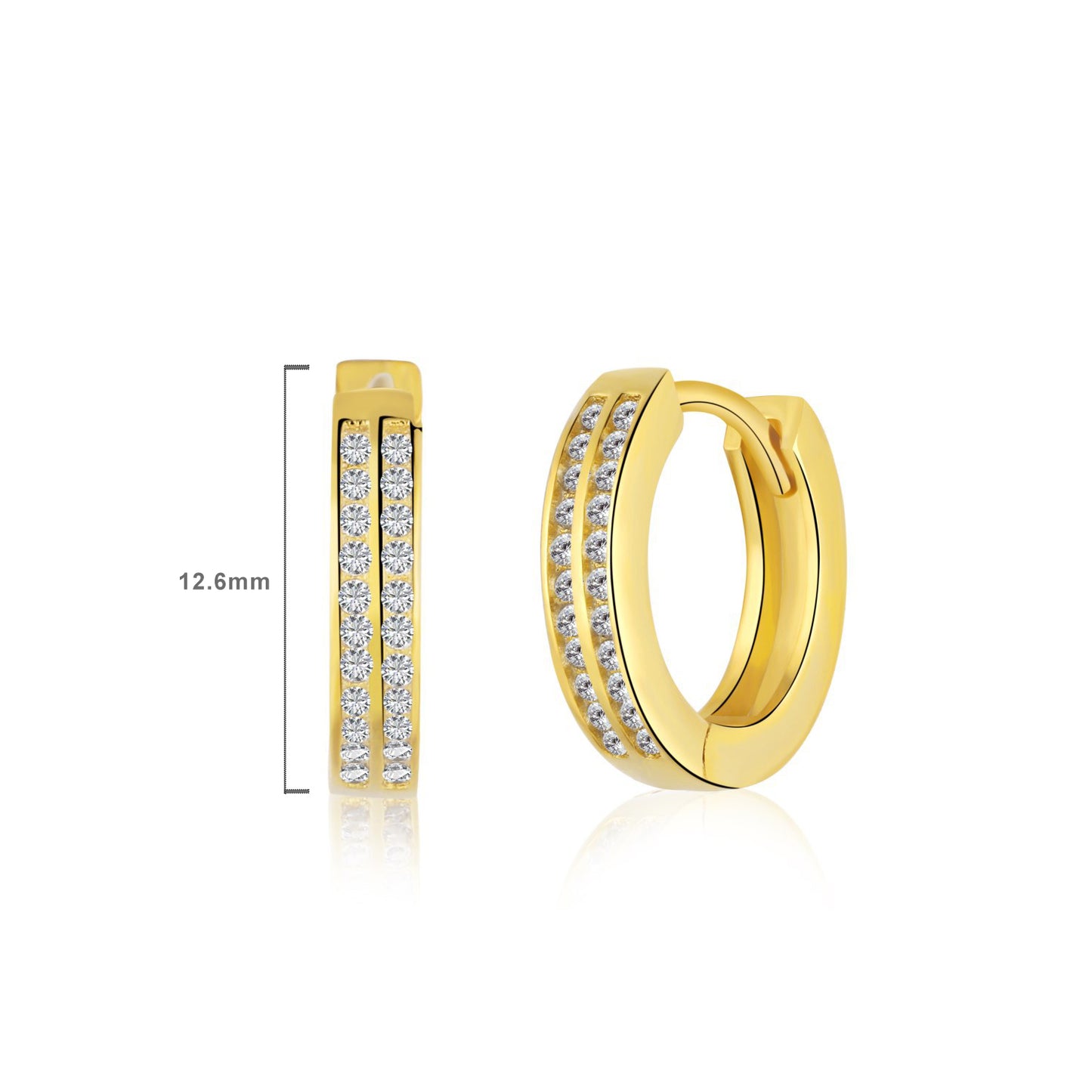 AROS PLATA MIA GOLD