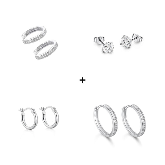 PACK AROS PLATA GLAM