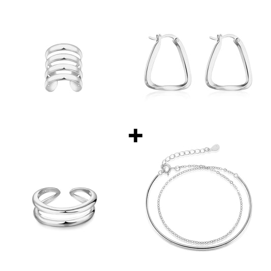 SET PLATA URBAN SILVER