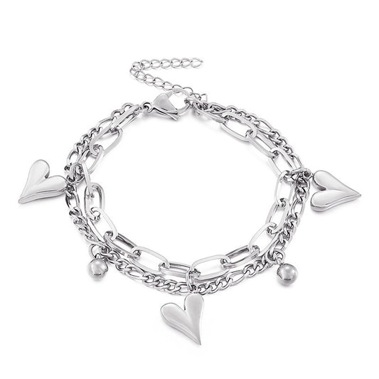 PULSERA ACERO AMORE STEEL