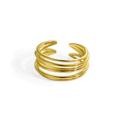 ANILLO PLATA THAIS GOLD